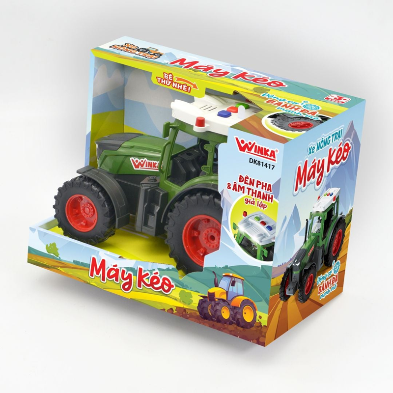 Xe Nông Trại - Máy Kéo DK81417 (Giao Mẫu Ngẫu Nhiên)