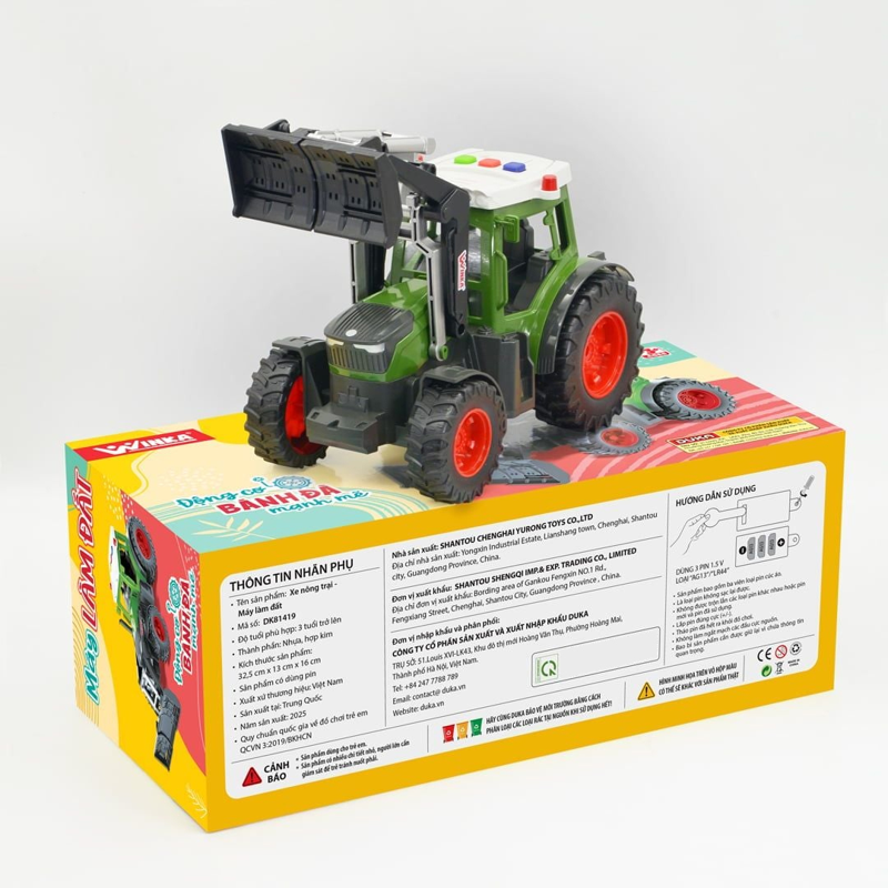 Xe Nông Trại - Máy Làm Đất DK81419