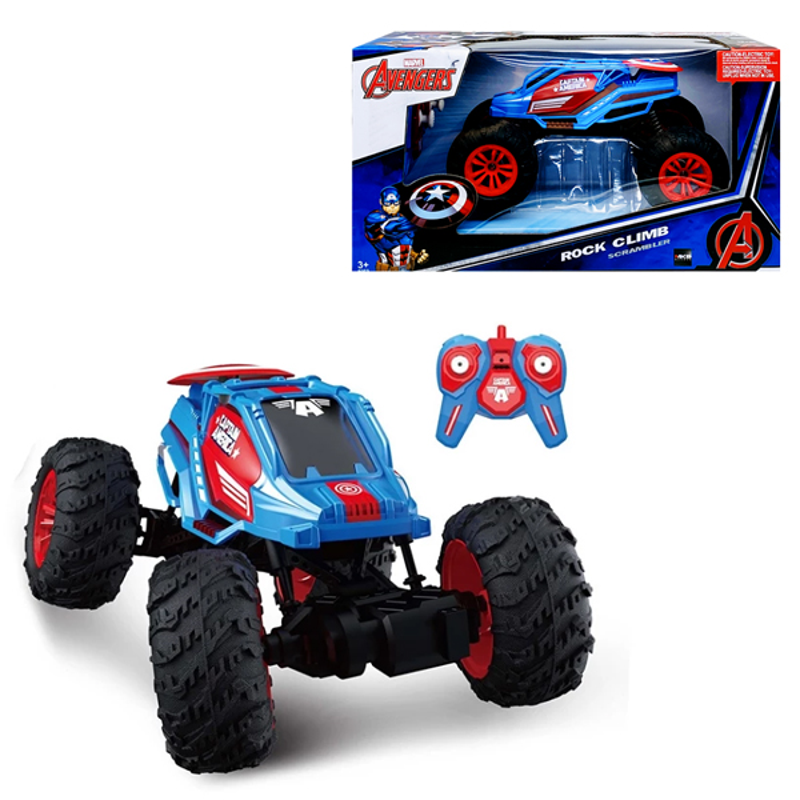 Vecto - Đồ Chơi Mô Hình Xe Off-Road Marvel Captain America Có Điều Khiển MM5588-629-04