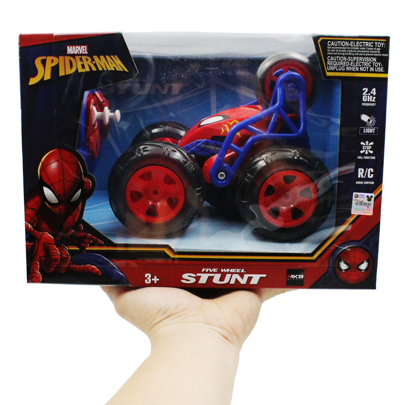 Vecto Siêu Xe Spider Man 5 Bánh Điều Khiển Từ Xa Mm5588-624-01 (Vta)