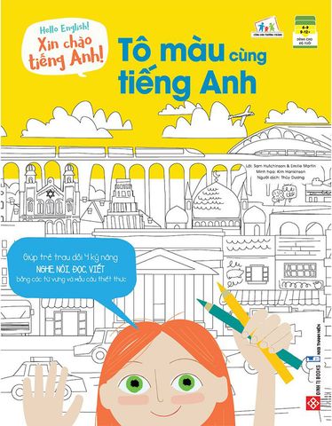 Hello English! - Xin Chào Tiếng Anh! - Tô Màu Cùng Tiếng Anh