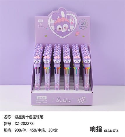 Viết Bi 10 Màu 0.7Mm Xz-202278 H/30 Xz(Thnk086) Shands