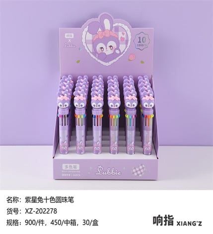 Viết Bi 10 Màu 0.7Mm Xz-202278 H/30 Xz(Thnk086) Shands