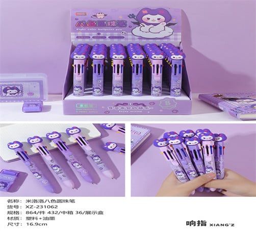 Viết Bi 8 Màu 0.7Mm Xz-231062 H/36 Xz(Thnk086) Shands