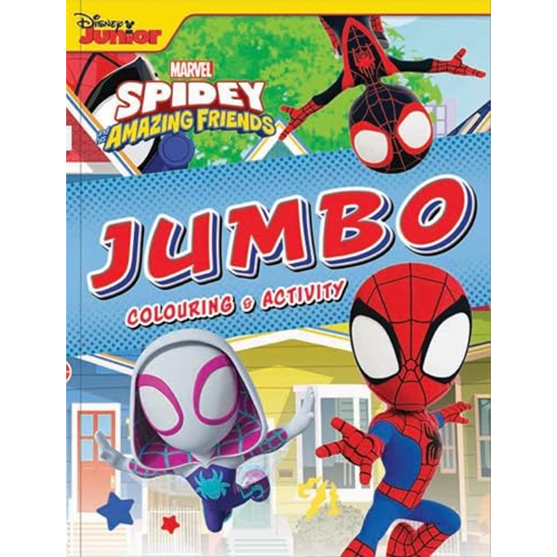 Spidey And His Amazing Friends - Jumbo Colouring Book