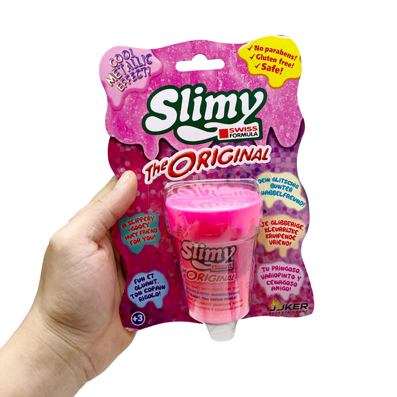 Slimy Chất Nhờn Ma Quái Slime Hồng_80gr 20271231/46078a/Pk