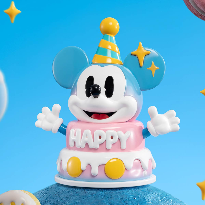 Pop Mart  Disney Mickey Childhood of Boundless Imagination Series Figures (Giao Mẫu Ngẫu Nhiên)