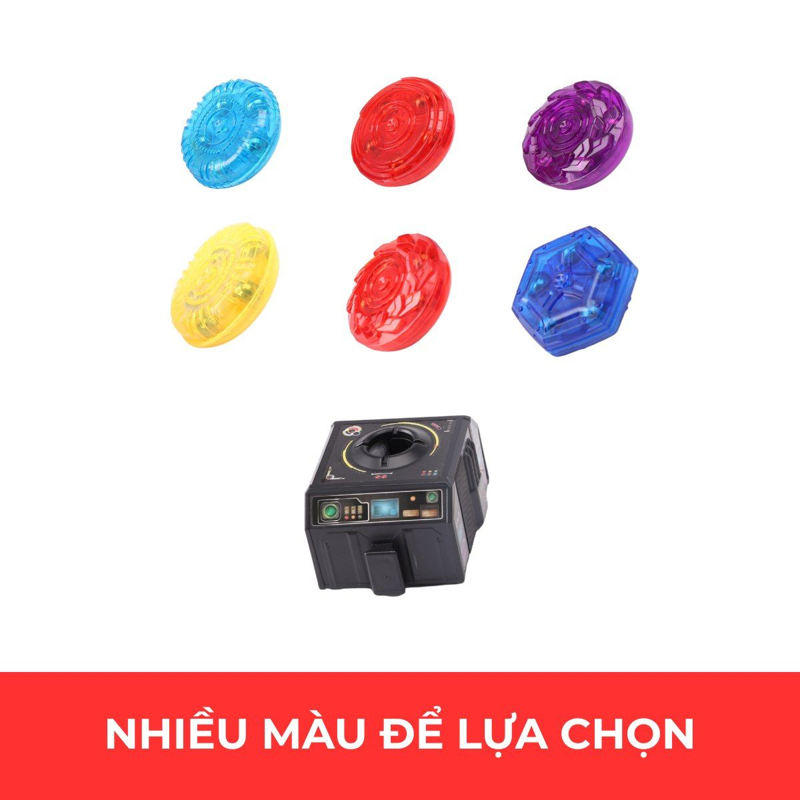 Vecto Đc Con Quay Lốc Xoáy & Trạm Sạc Năng Lượng (Đỏ Cuồng Nộ) Vt150/Rd2 (Vta)
