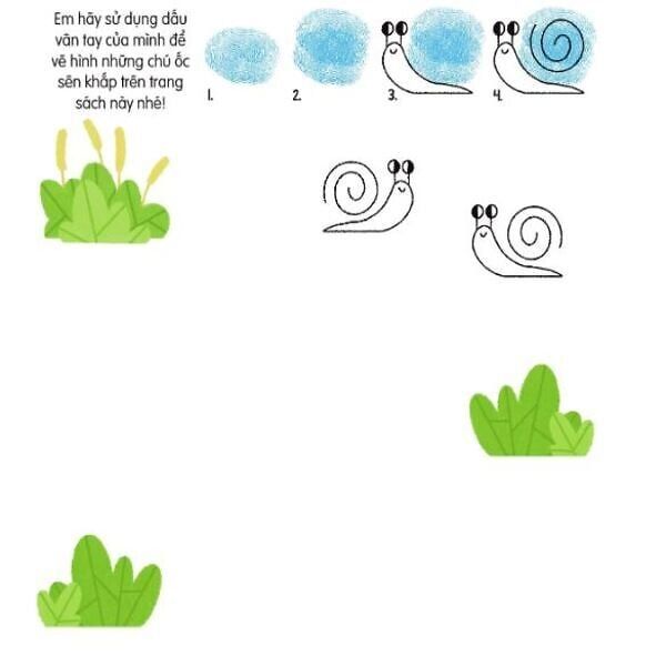 100++ Ý Tưởng Sáng Tạo Vẽ Tranh Bằng Vân Tay-Động Vật Quanh Em