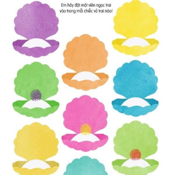 100++ Ý Tưởng Sáng Tạo Vẽ Tranh Bằng Vân Tay-Đại Dương