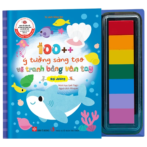 100++ Ý Tưởng Sáng Tạo Vẽ Tranh Bằng Vân Tay-Đại Dương