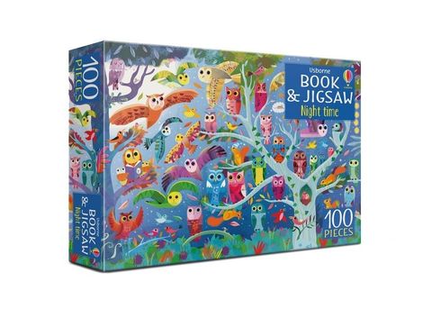 Uborne Book and Jigsaw: Night Time