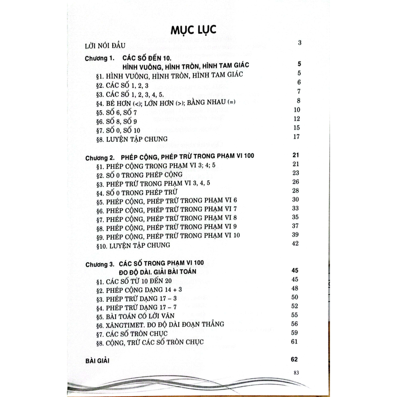 Chuyên Đề Bồi Dưỡng Toán 1 (Dùng Chung Các Bộ SGK Hiện Hành)