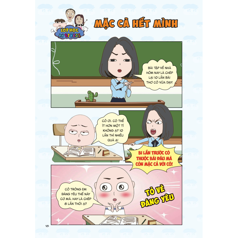 Truyện Tranh Lớp Học Xả Stress - Nuôi Sư Tử Làm Thú Cưng Và…