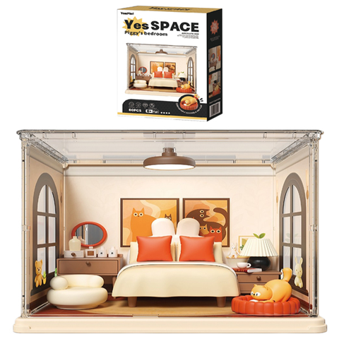 Yes Space-Ys902 - Lắp Ráp Mô Hình Phòng Ngủ Heo Con (Vnc)