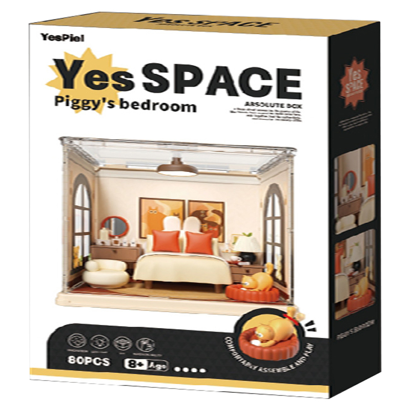 Yes Space-Ys902 - Lắp Ráp Mô Hình Phòng Ngủ Heo Con (Vnc)
