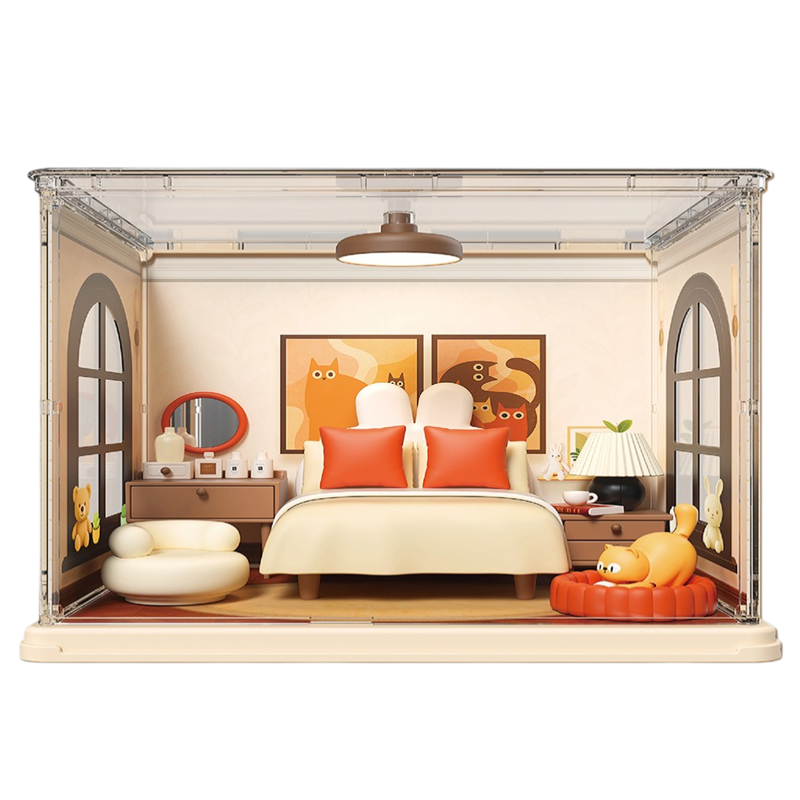 Yes Space-Ys902 - Lắp Ráp Mô Hình Phòng Ngủ Heo Con (Vnc)