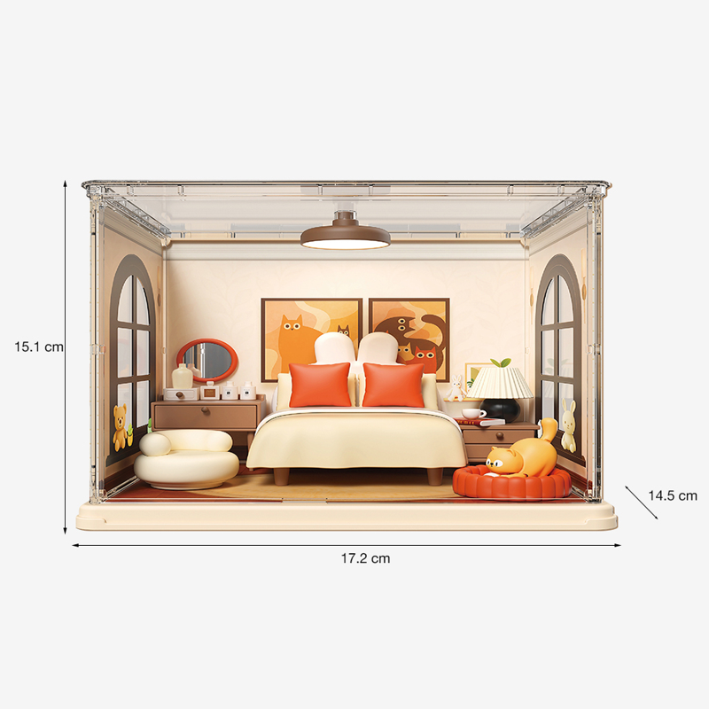 Yes Space-Ys902 - Lắp Ráp Mô Hình Phòng Ngủ Heo Con (Vnc)