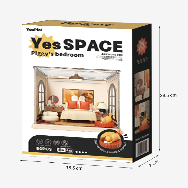 Yes Space-Ys902 - Lắp Ráp Mô Hình Phòng Ngủ Heo Con (Vnc)