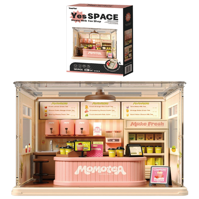 Yes Space-Ys902 - Lắp Ráp Mô Hình Phòng Ngủ Heo Con (Vnc)