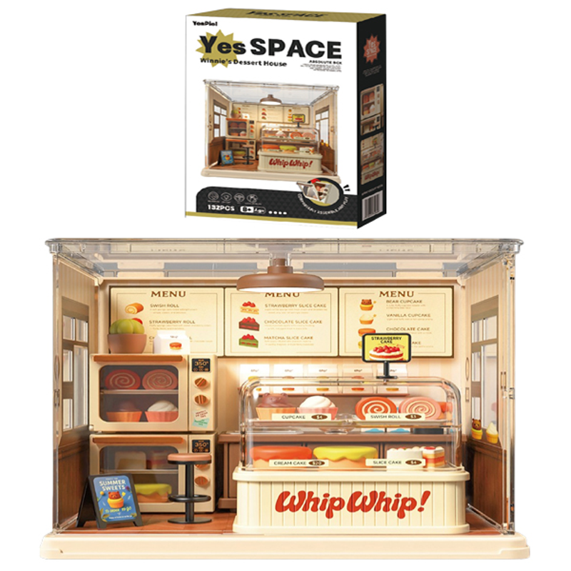 Yes Space-Ys902 - Lắp Ráp Mô Hình Phòng Ngủ Heo Con (Vnc)
