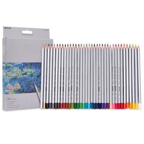 BỘ CHÌ TÔ 36 MÀU KHÔ CAO CẤP MARCO RAFFINE 7100-36CB HỘP GIẤY - 7100-36CB