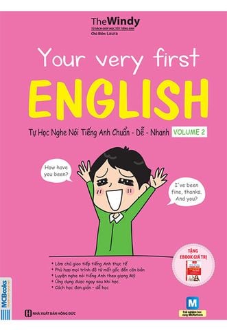 Your Very First English - Tự Học Nghe Nói Tiếng Anh Chuẩn – Dễ – Nhanh (Volume 2)