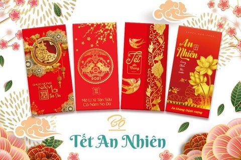 Bao Lì Xì Xấp 6 Cái