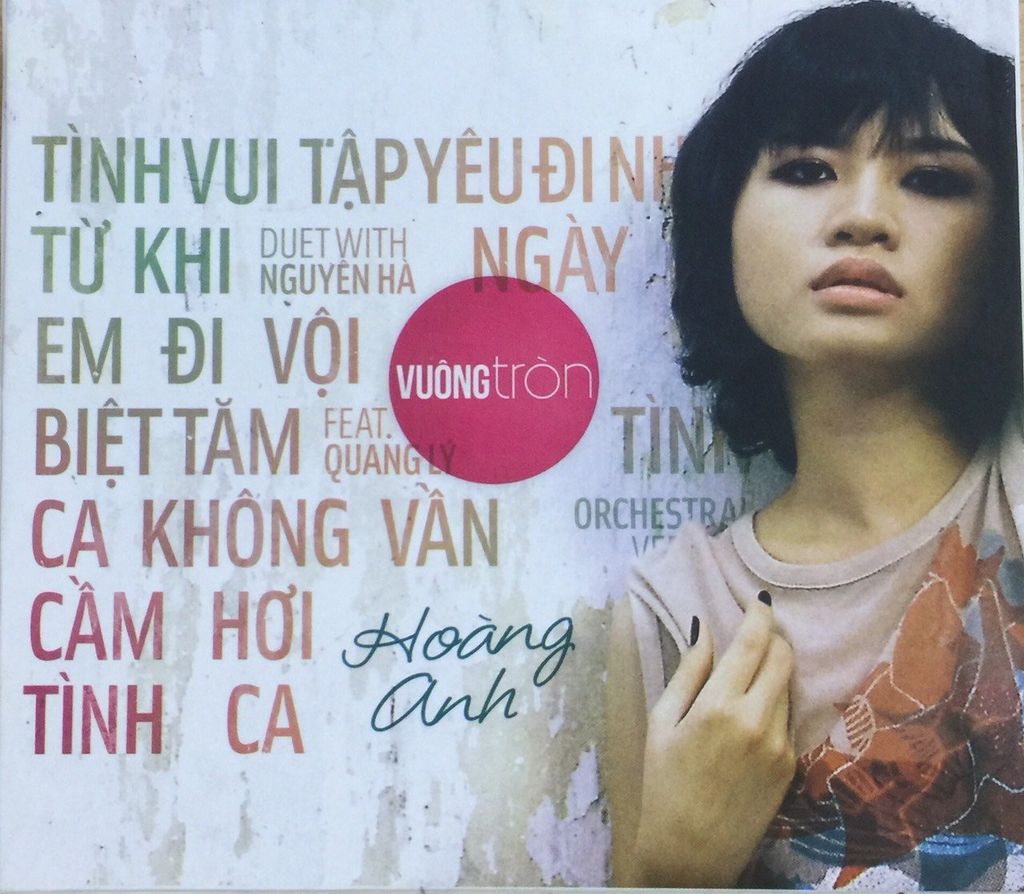 CD Album Hoàng Anh - Nhạc sĩ Quốc Bảo: Vuông tròn
