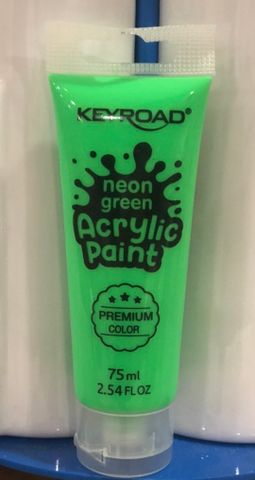 Màu Vẽ Keyroad ACRYLIC 75ML Xanh Lá NEON KR972217