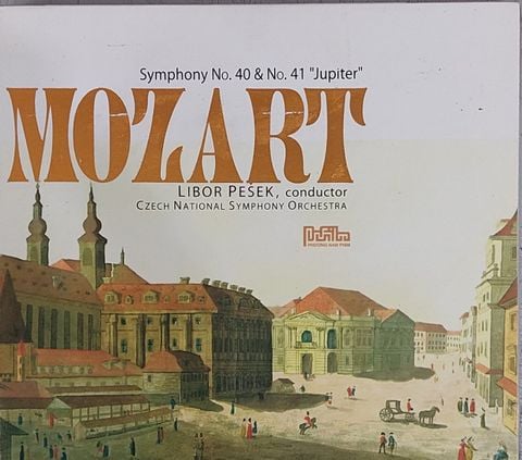 Album CD W. A. MOZART SYMPHONY NO.40 & NO.41 