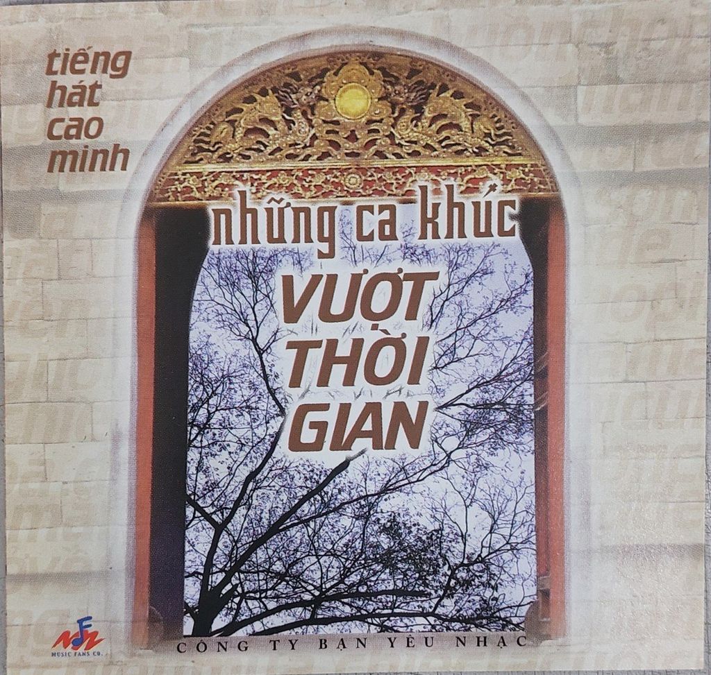 Album CD Tiếng hát Cao Minh - Những tình khúc vượt thời gian