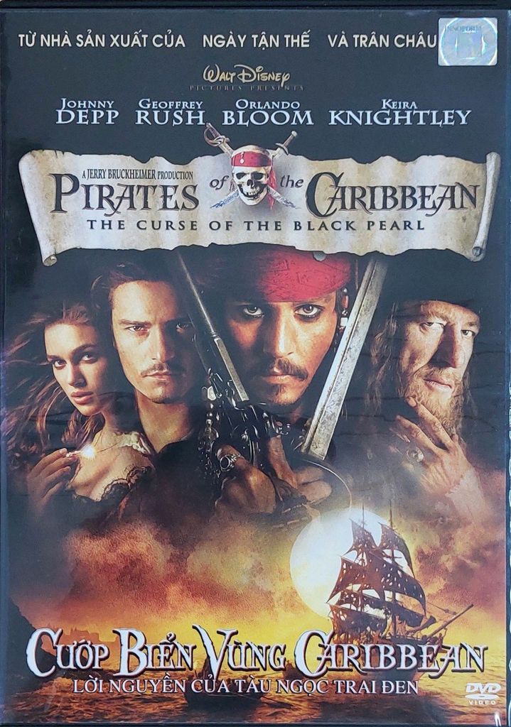 Cướp Biển Vùng Caribbean - Lời Nguyền Của Tàu Ngọc Trai Đen (DVD)