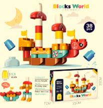 Đồ Chơi Lắp Ráp Con Tàu 38PCS C1526227 Concord