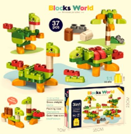 Đồ Chơi Lắp Ráp Động Vật 37PCS C1526228 Concord