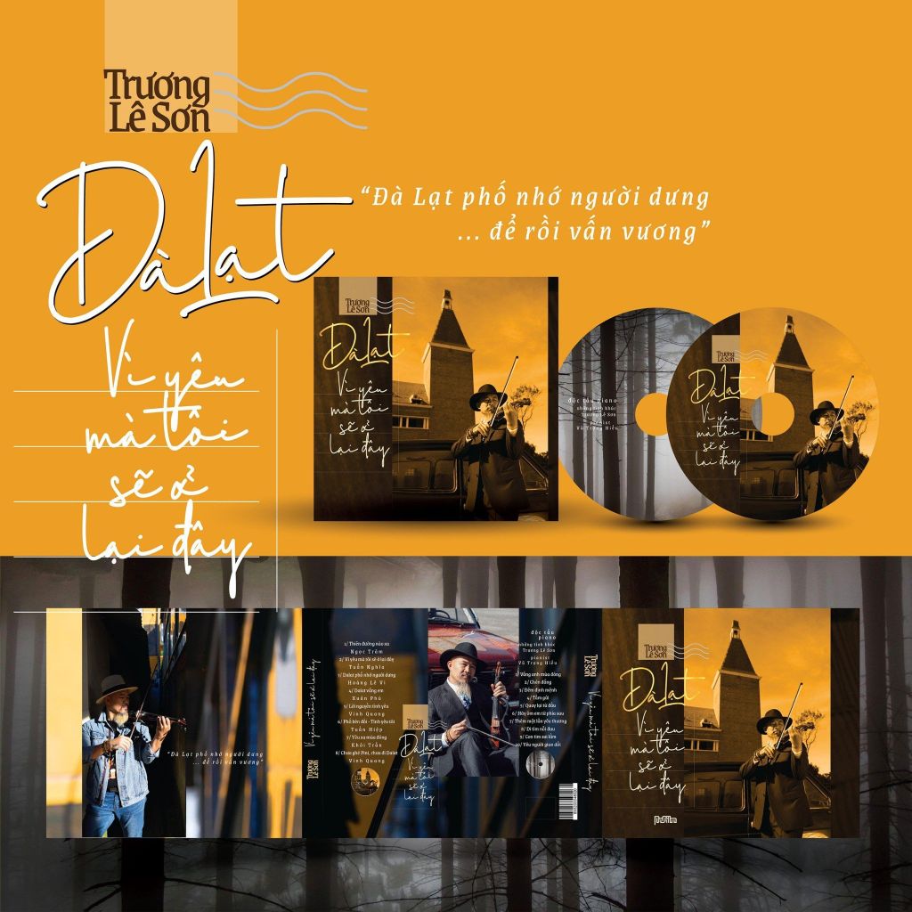 Album Trương Lê Sơn - Đà Lạt : Vì Yêu Mà Tôi Sẽ Ở lại Đây