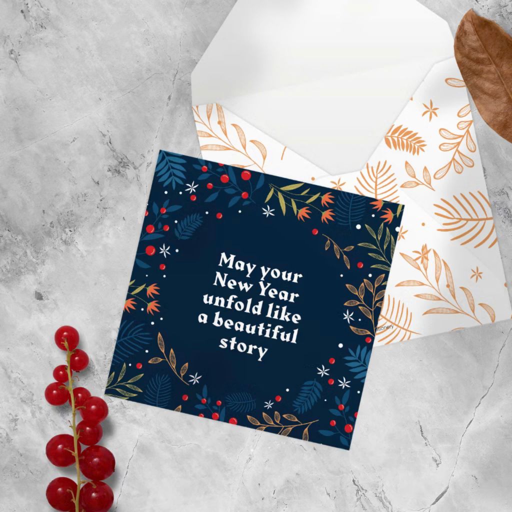 Thiệp Năm Mới Beautiful Story