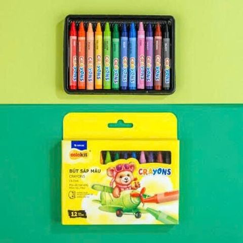 Sáp Màu Cr-C048 12 Màu