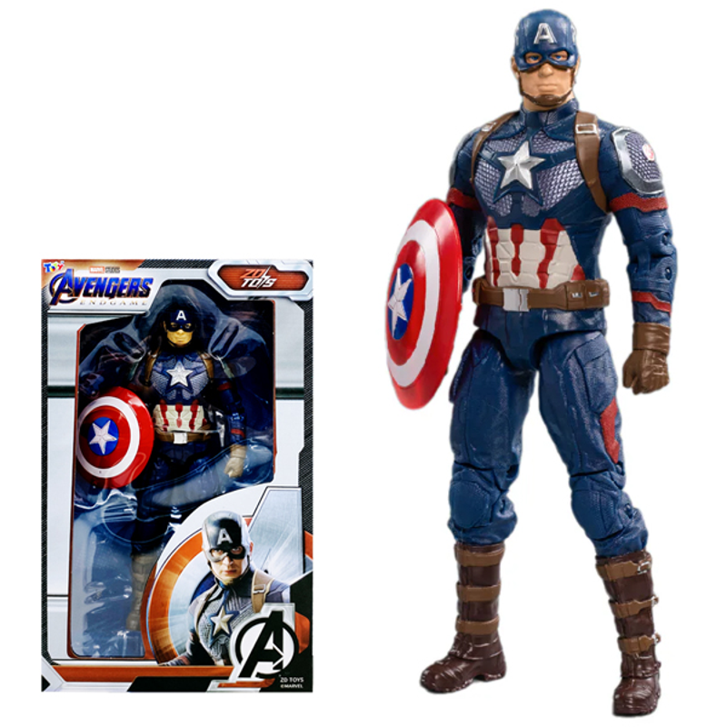 Zd Toys Mô Hình Marvel Captain America (7 Inch)  Zm40