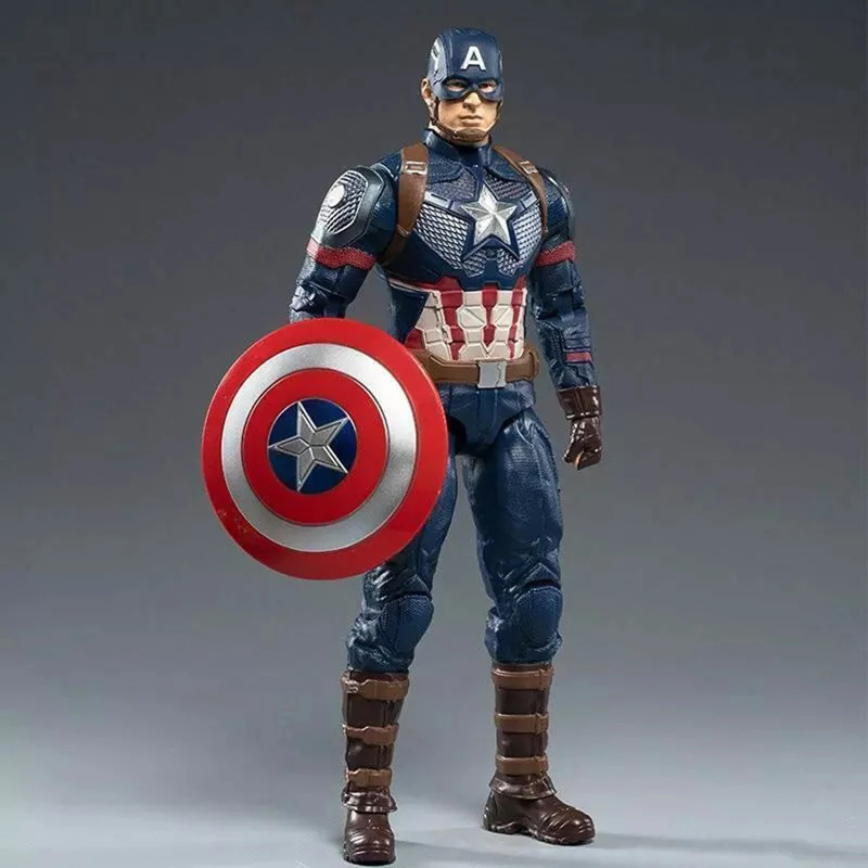 Zd Toys Mô Hình Marvel Captain America (7 Inch)  Zm40