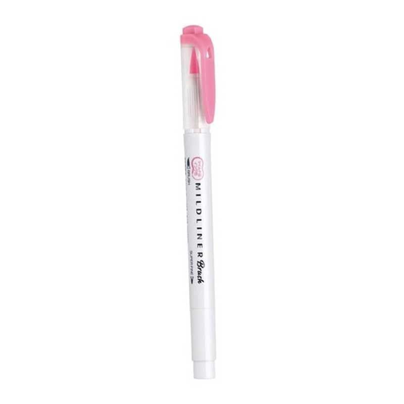 ZEBRA - VIẾT MILDLINER BRUSH - HỒNG - WFT8-MP (MS)