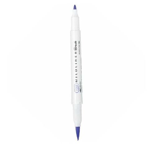 ZEBRA - VIẾT MILDLINER BRUSH - TÍM LAVENDER - WFT8-MLV (MS)