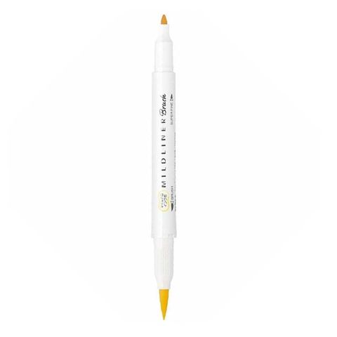 ZEBRA - VIẾT MILDLINER BRUSH - VÀNG CHANH - WFT8-MLY (MS)