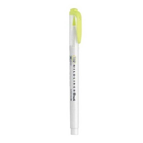 ZEBRA - VIẾT MILDLINER BRUSH - VÀNG - WFT8-MY (MS)
