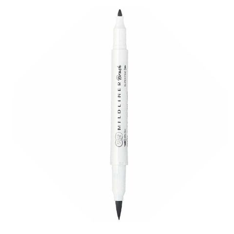 ZEBRA - VIẾT MILDLINER BRUSH - XÁM ĐẬM - WFT8-MDGR (MS)