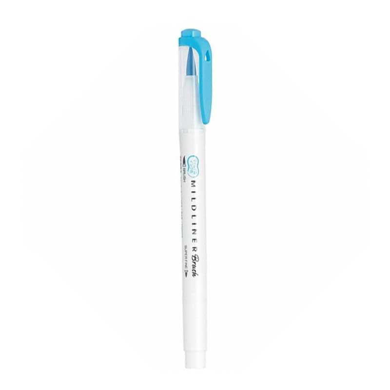 ZEBRA - VIẾT MILDLINER BRUSH - XANH LAM - WFT8-MCYA (MS)