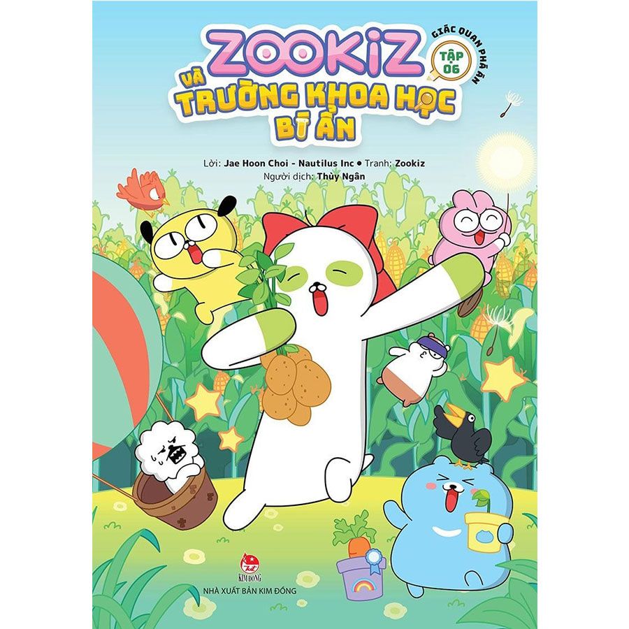 Zookiz Và Trường Khoa Học Bí Ẩn - Tập 6: Giác Quan Phá Án