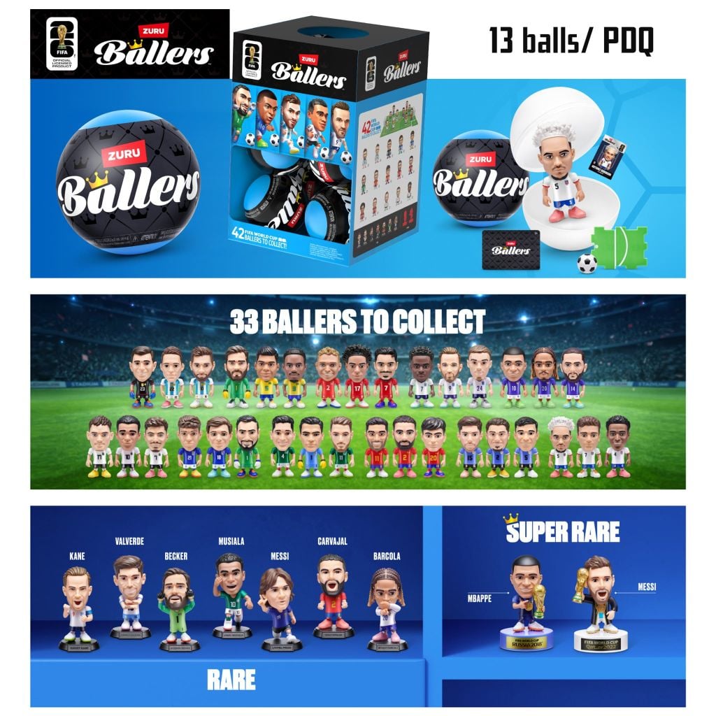 Zuru Đồ Chơi  Mô Hình Cầu Thủ Fifa 2026 77792 - Mđ (Simba) - Giao hàng ngẫu nhiên