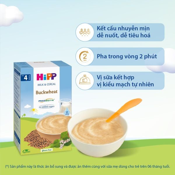 Bột Ăn Dặm HiPP Kiều Mạch