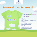 ÁO THUN COTTON CAO CẤP CHO BÉ COMBO 7 DAYS - PHIÊN BẢN ĐẶC BIỆT "MADE BY VẠN AN" 